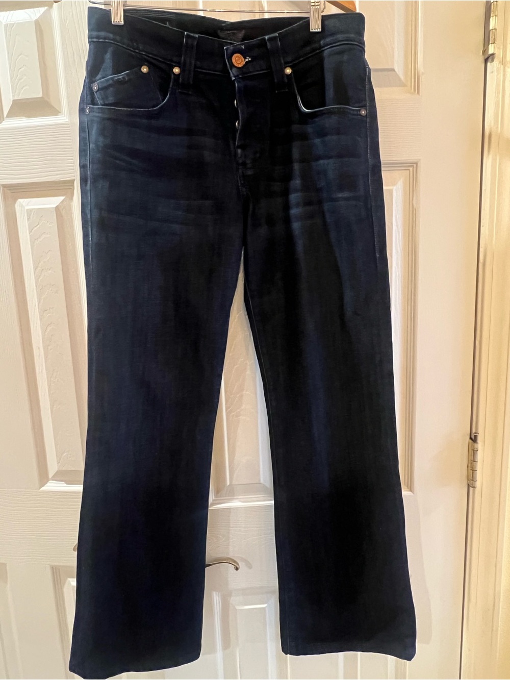 Rock & Republic Dark Blue Wide Leg Jeans